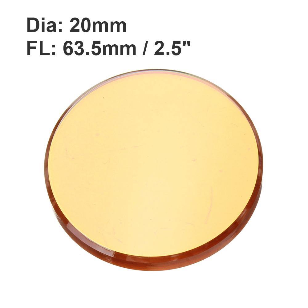 20mm Dia ZnSe Focus Lens for CO2 Laser Engraver/Cutter FL 1.5/2/2.5/3/4" - MRSLM