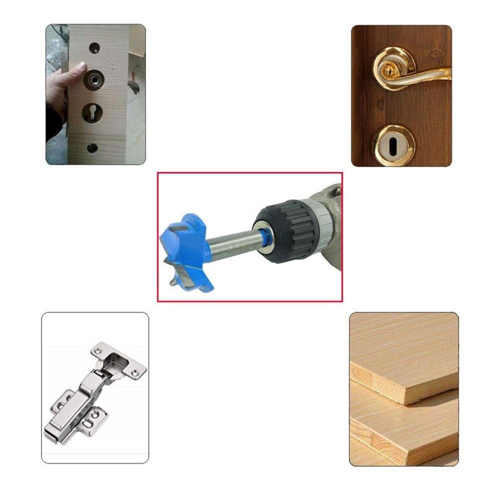35mm Concealed Hinge Boring Jig Drill Guide Set for Wood Processing Drilling Template DIY Tool - MRSLM