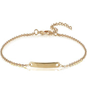 Custom engraved name bracelet, view 5 - MRSLM