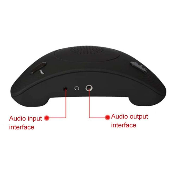 Video conference omnidirectional microphone / conference microphone / echo canceller / USB free drive (black) - MRSLM