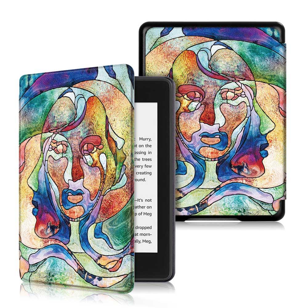 Printing Tablet Case Cover for Kindle Paperwhite4 - Young Lady - MRSLM