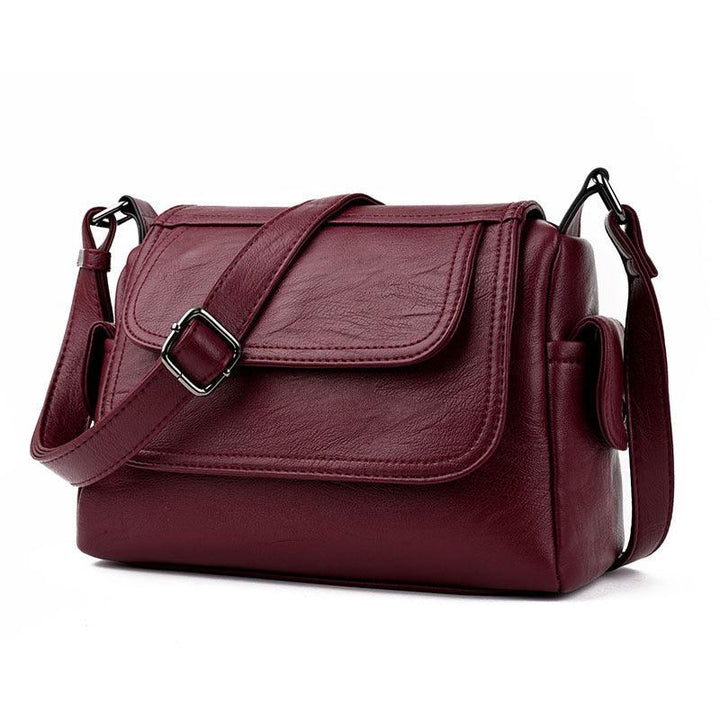 HOT Leather Bags Handbags Women Famous Brands Women Messenger shoulder crossbody Bag High Quality Handbags Sac A Main Femme - MRSLM