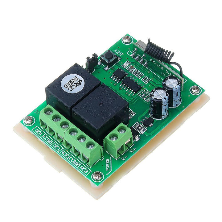 433MHz/315MHz Wireless Remote Control Switch 220V 2CH Code 1527 Transmitter Remote Control RF Relay Receiver For Light Switch - MRSLM
