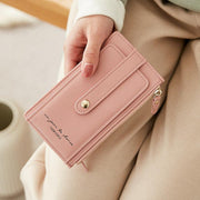 ultra-thin double zipper wallet - MRSLM