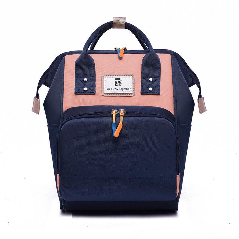 large capacity diaper backpack, view 3 - MRSLM