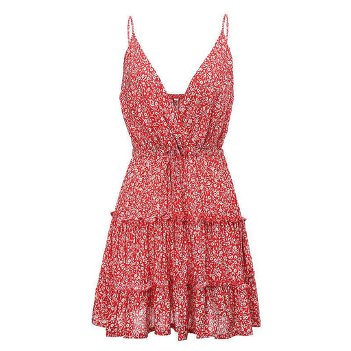 floral sling dress, view 4 - MRSLM
