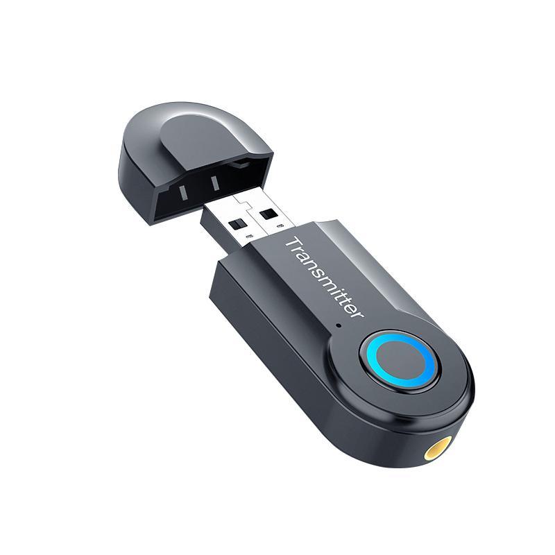 USB bluetooth 5.0 Adapter Driver-Free Wireless bluetooth Transmitter Receiver Plug and Play Stereo Music bluetooth Dongle for Computer Laptop - MRSLM