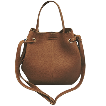 Two Piece Women PU Leather Tote Handbag Crossbody Bag - MRSLM