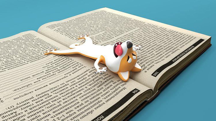 3D Stereo Cartoon Lovely Animal Bookmark Original Cute Cat PVC Material Student Children School Stationery for Kids Gift - MRSLM