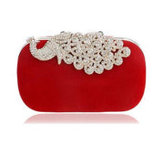 velvet evening clutch, view 8 - MRSLM