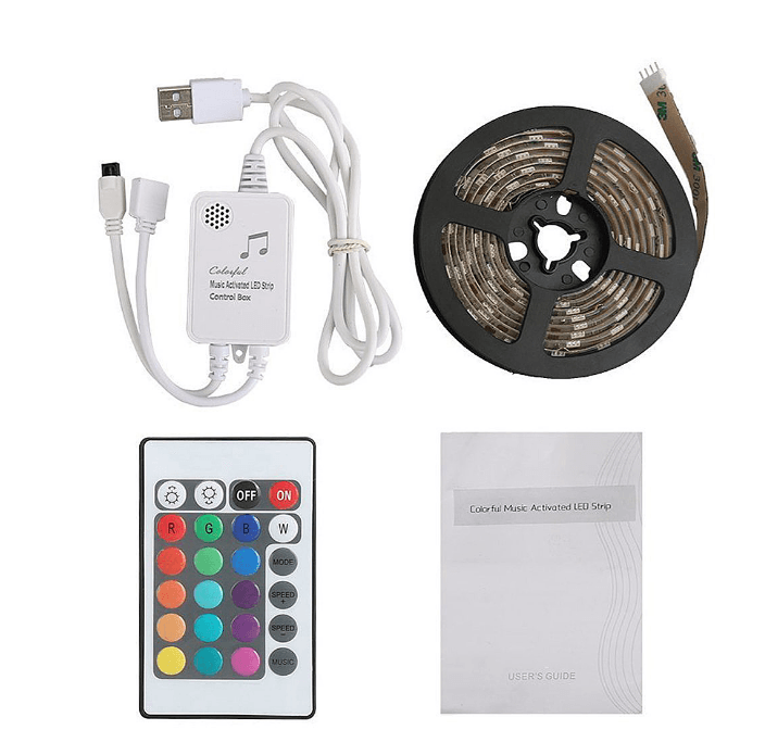 Color Changing LED Strip with Remote Control - MRSLM