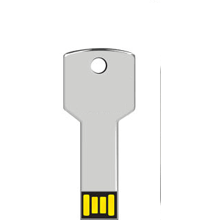 The supply of tin metal key U disk laser logo custom gift USB key flash memory bank - MRSLM