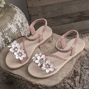 flat roman slip-on shoes, view 3 - MRSLM
