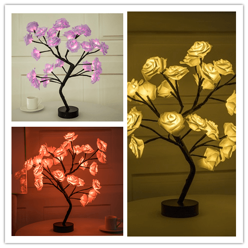 Rose Flower Tree LED Lamp - MRSLM