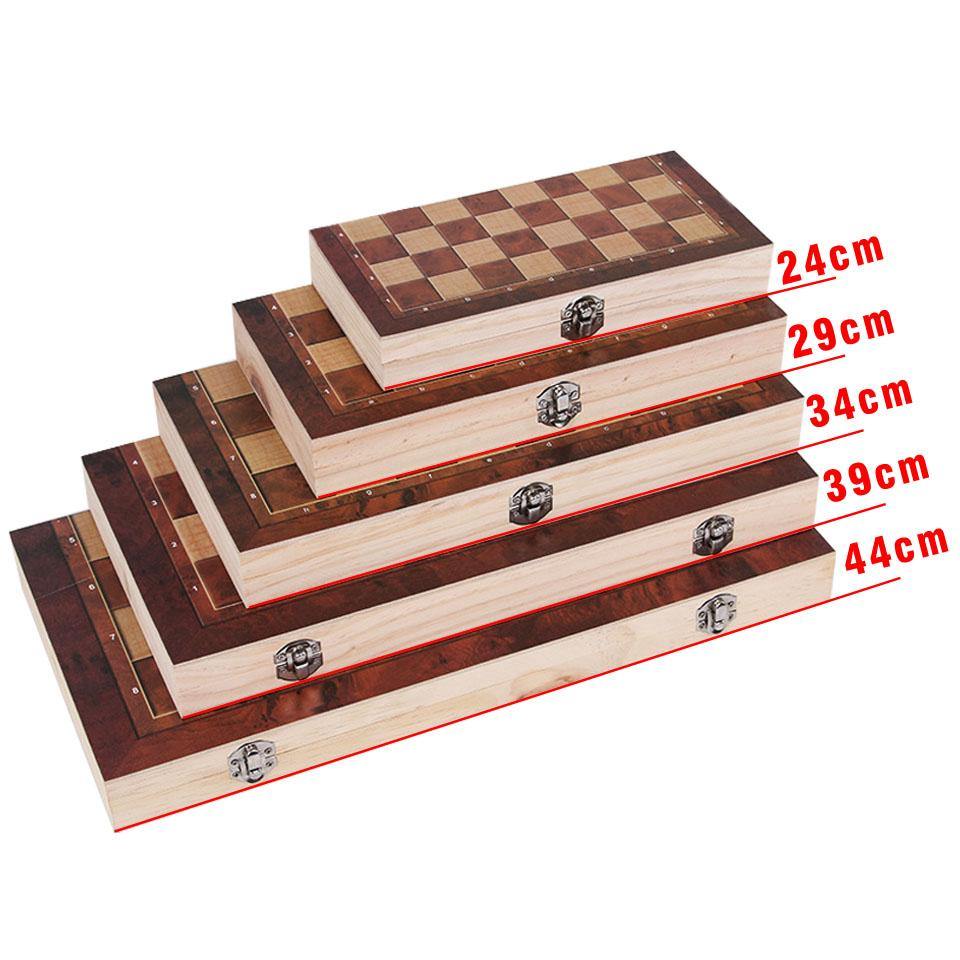 3 in 1 Backgammon Chess Set, New Design, Travel Chess Set, Board Material, Entertainment, Christmas Gift I64 - MRSLM