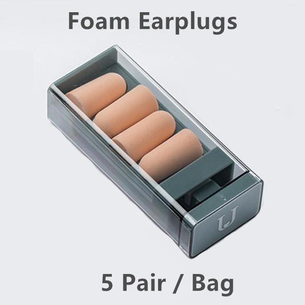 Soundproof Earplugs for Sleep Noise Reduction Light Soft Silicone Sleeping Foam Travel Sleep Earplugs - MRSLM