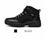 High-top lace-up snow climbing shoes, view 3 - MRSLM