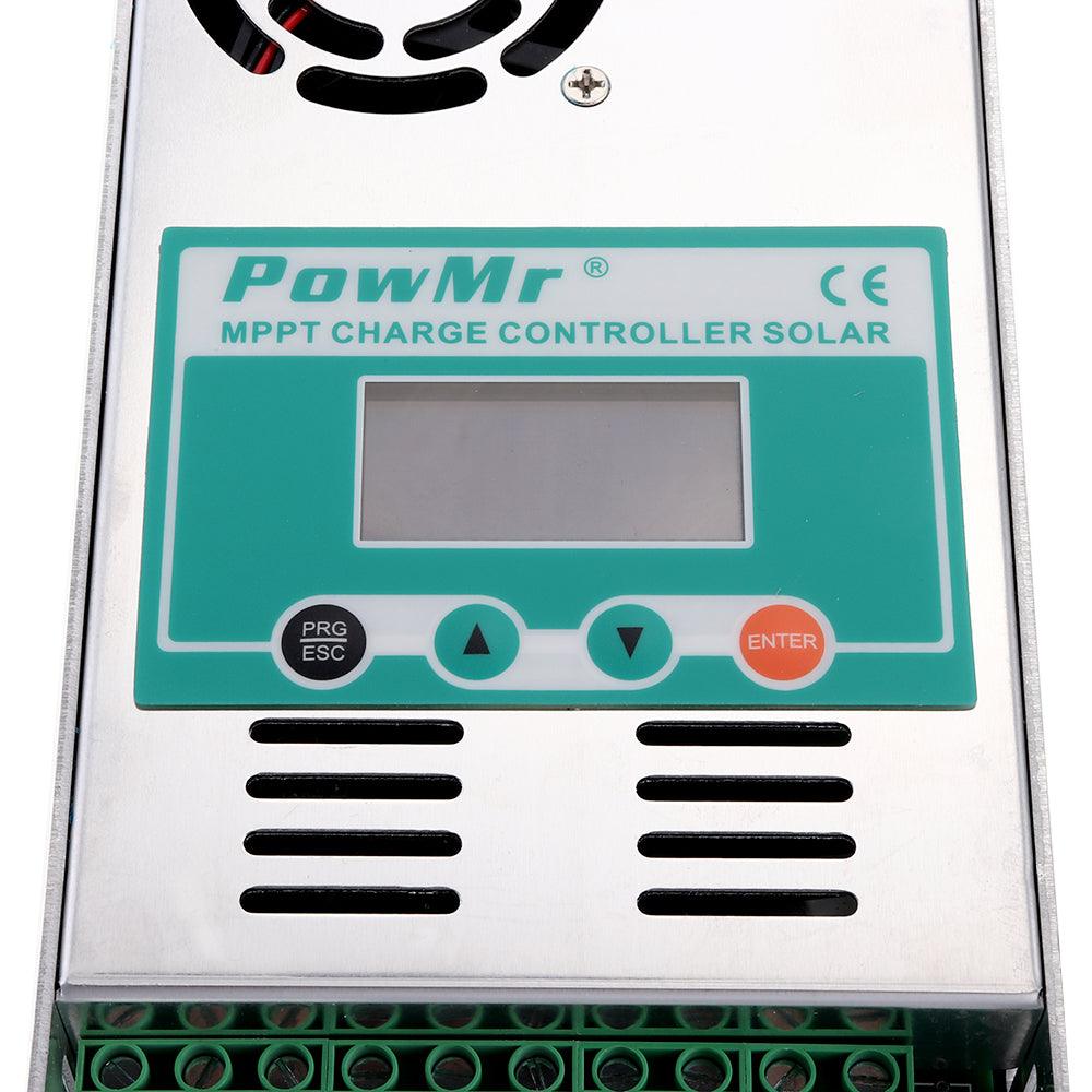PowMr MPPT 60A Solar Charge and Discharge Controller 12V 24V 36V 48V Auto for Max PV 190VDC Lead Acid Lithium Battery - MRSLM