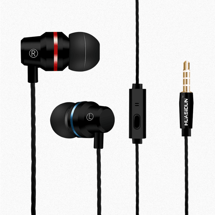 Hot metal headphones, smart ear, wheat phone headphones, G81 Tablet PC, universal earplugs - MRSLM