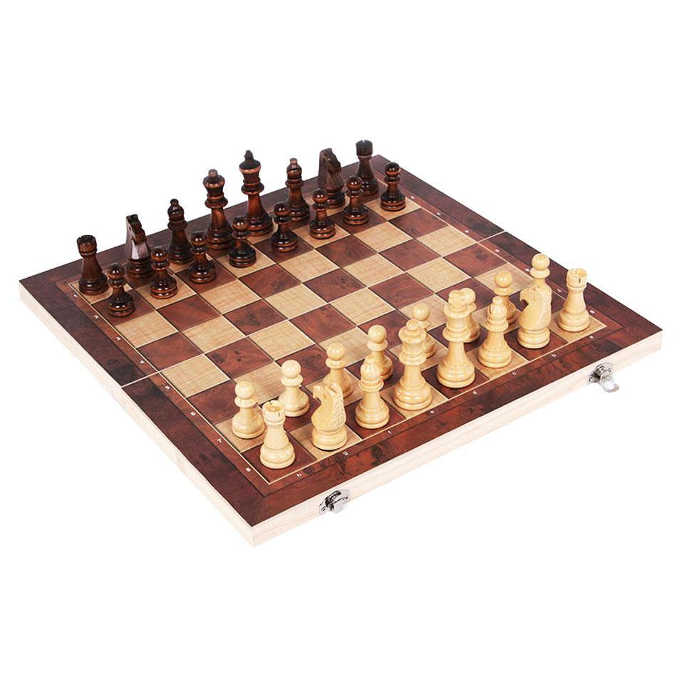 3 in 1 Backgammon Chess Set, New Design, Travel Chess Set, Board Material, Entertainment, Christmas Gift I64 - MRSLM