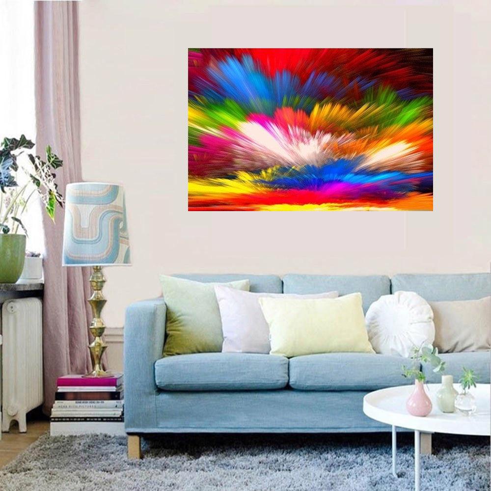 DIY 5D Diamond Painting Rainbow Colorful Clouds Art Craft Embroidery Stitch Kit Handmade Wall Decorations Gifts for Kids Adult - MRSLM