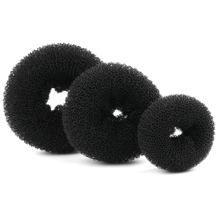 Foreign trade hair accessories manufacturers wholesale New donut flower taro hairdressing tools Variety balls head hair - MRSLM