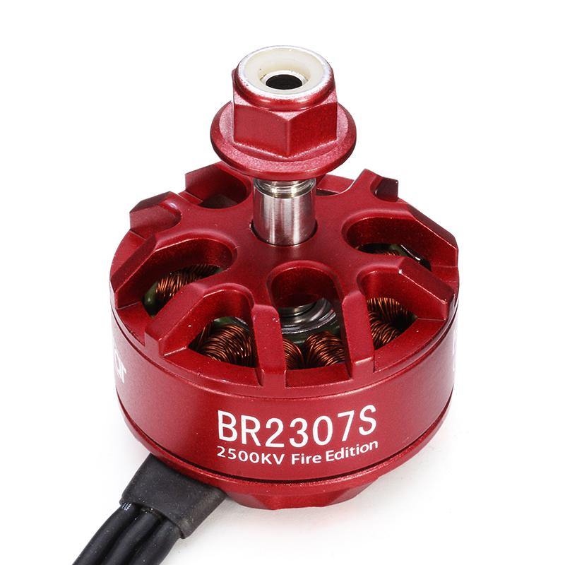 Racerstar 2307 BR2307S Fire Edition 2500KV 2-4S Brushless Motor For X220 250 280 300 RC Drone FPV Racing - MRSLM