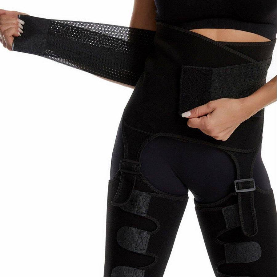 Sauna Neoprene Support Belt Legs Shaper For Sport Running Fitness Slimmer Reduce - MRSLM