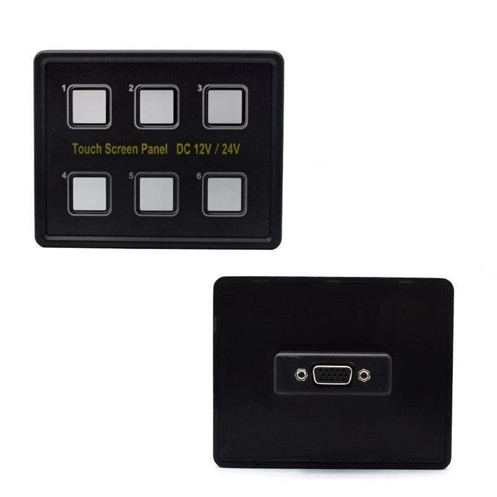 Wrangler Switch Panel Car/Boat/Bus Modification 6-Way Touch Switch Panel (Jy cp 424a1) - MRSLM