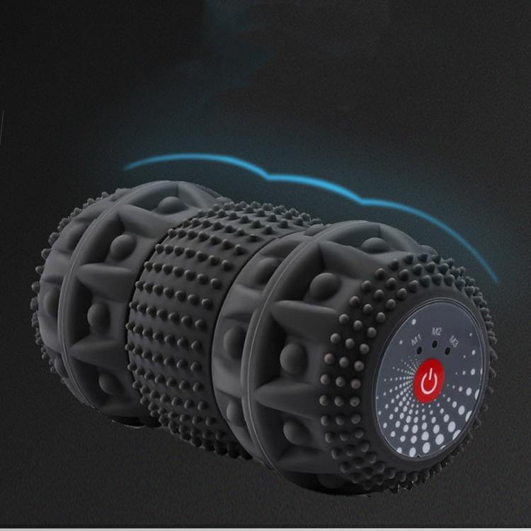 Electric Deep Tissue Foam Roller Vibrating Sports Recovery Peaunt Massage Ball - MRSLM