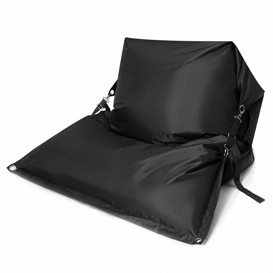 2 Seats Bean Bag Cover Chair Bed Lazy Lounger Cushion Pillow Indoor Outdoor Withou Filling - MRSLM