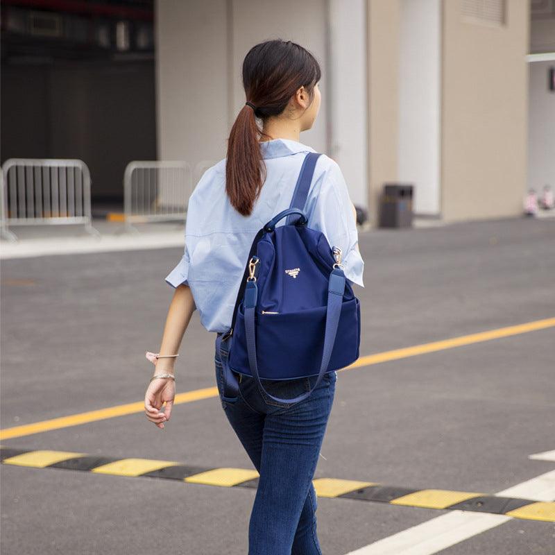 lady travel satchel backpack, view 4 - MRSLM