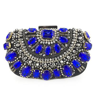 Diamond-studded evening bag, view 8 - MRSLM