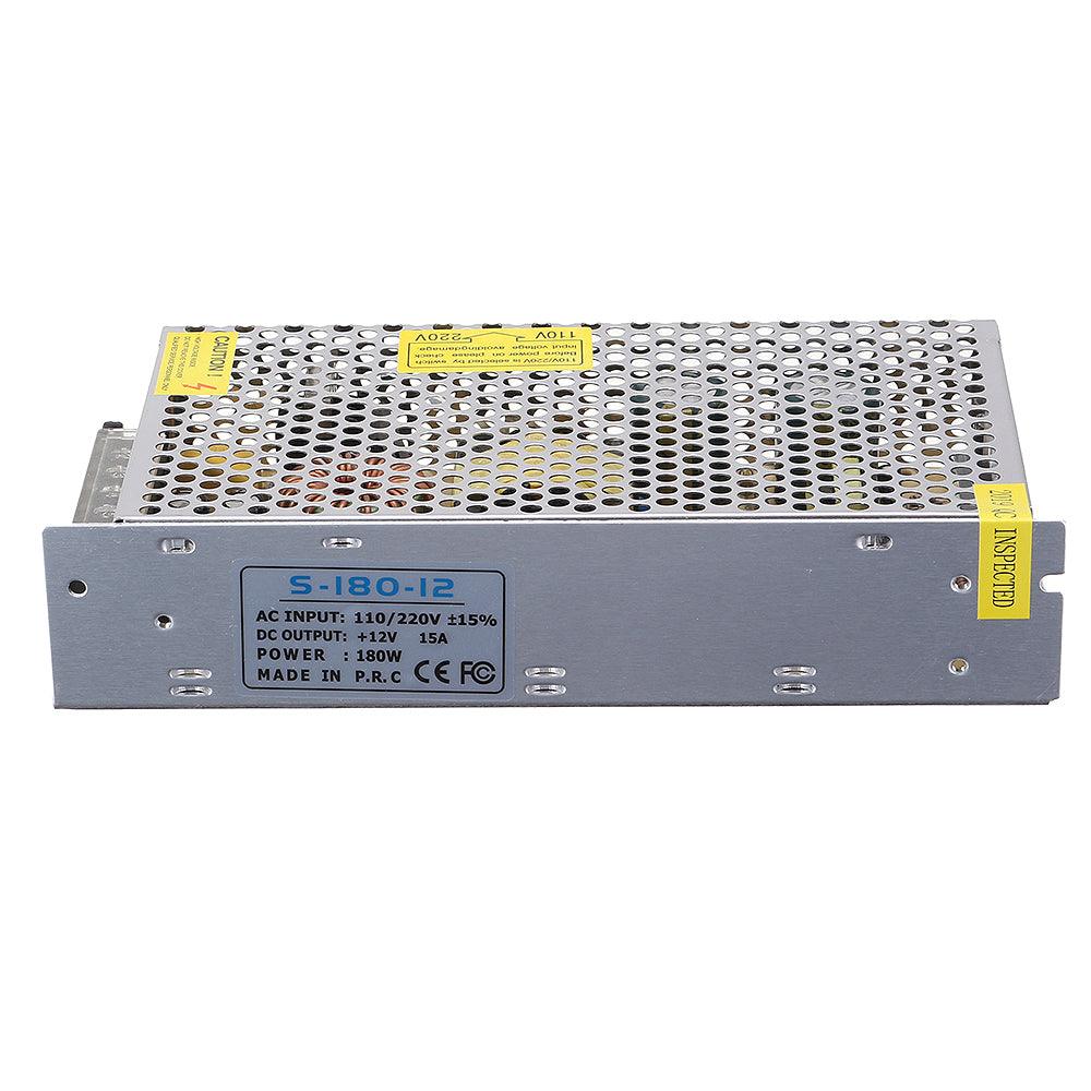 AC110V/220V to DC12V 15A 180W Switching Power Supply 198*98*42mm - MRSLM