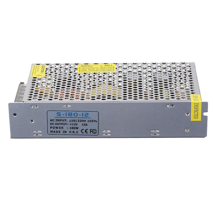 AC110V/220V to DC12V 15A 180W Switching Power Supply 198*98*42mm - MRSLM