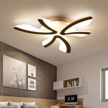 Acrylic Modern LED Ceiling Light Pendant Lamp Kitchen Bedroom Dimmable Fixture - MRSLM