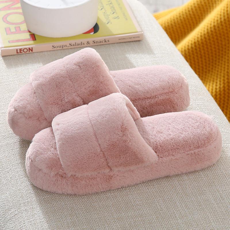 Indoor plush slippers - MRSLM