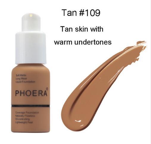 Explosive Press Type Oil Control Natural Color Matte Concealer Foundation Cream - MRSLM