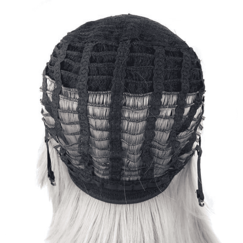 Ladies wig headgear (White) - MRSLM