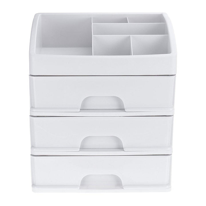 1/2/3 Layers Desktop Makeup Drawer Organizer Clear Cosmetic Storage Box Container Make Up Storage - MRSLM