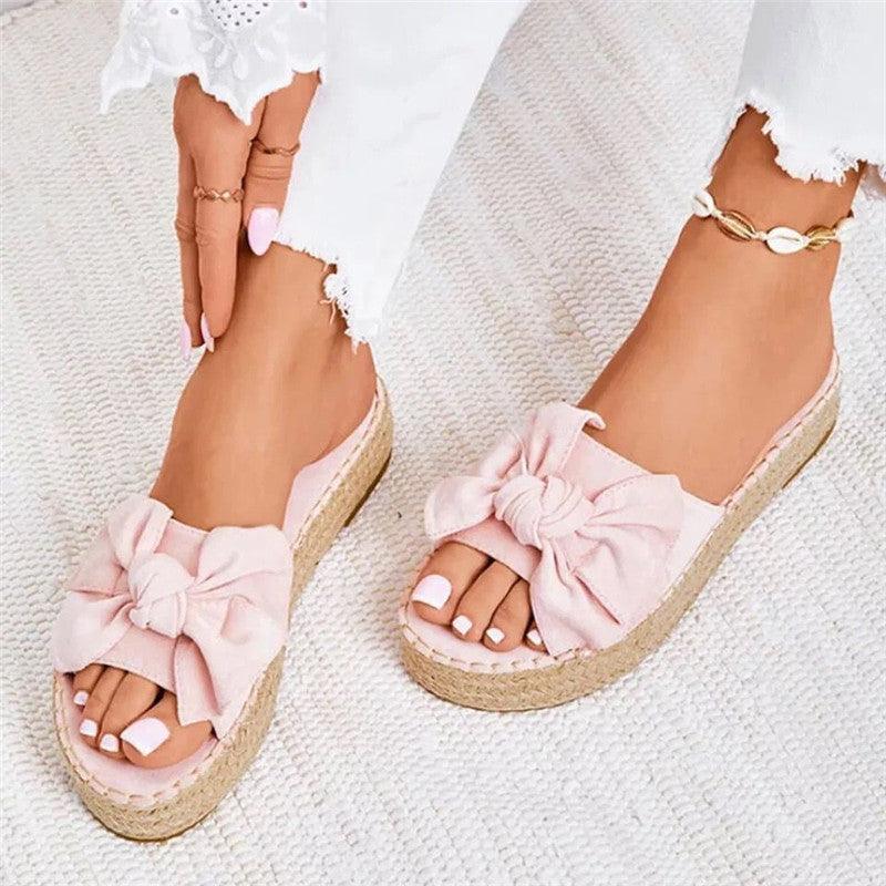 Bow sandals and slippers - MRSLM