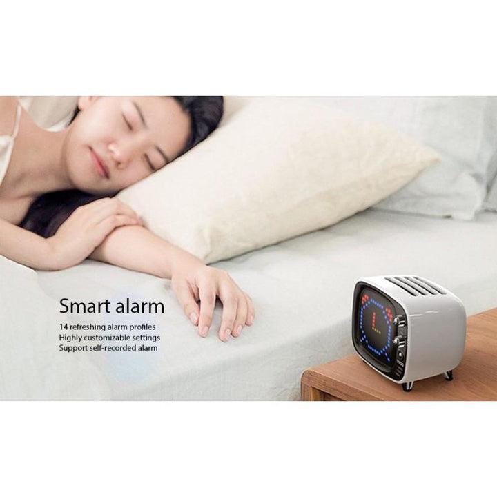 Unique portable smart bluetooth speaker & alarm clock - MRSLM