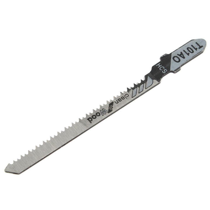 5pcs T101AO HCS T-Shank Jigsaw Blades Curve Cutting Tool For Wood Plastic - MRSLM