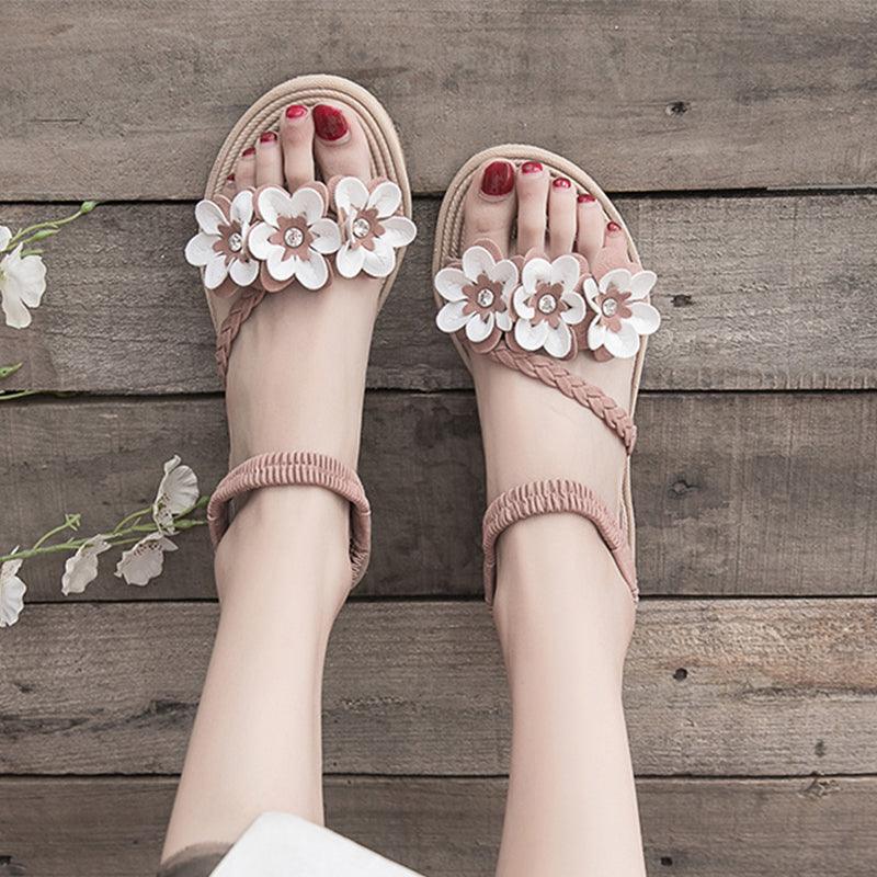 flat roman slip-on shoes - MRSLM