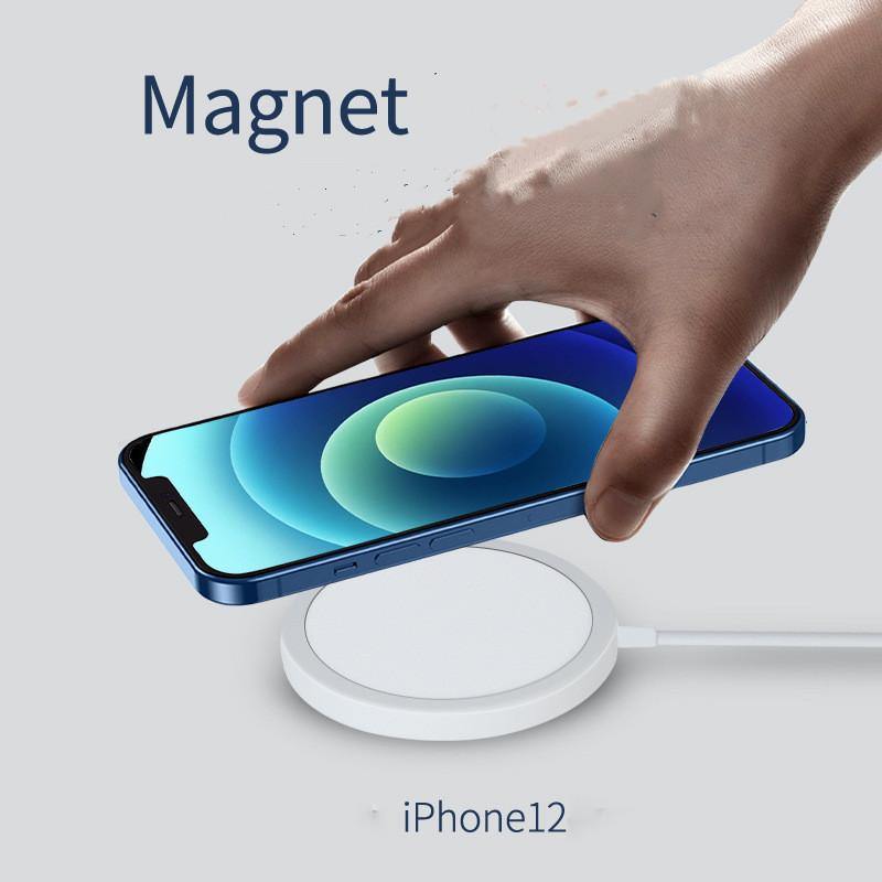 Magnetic Desktop Phone Stand For IPhone Pro Max Wireless Charger Bracket Holder - MRSLM