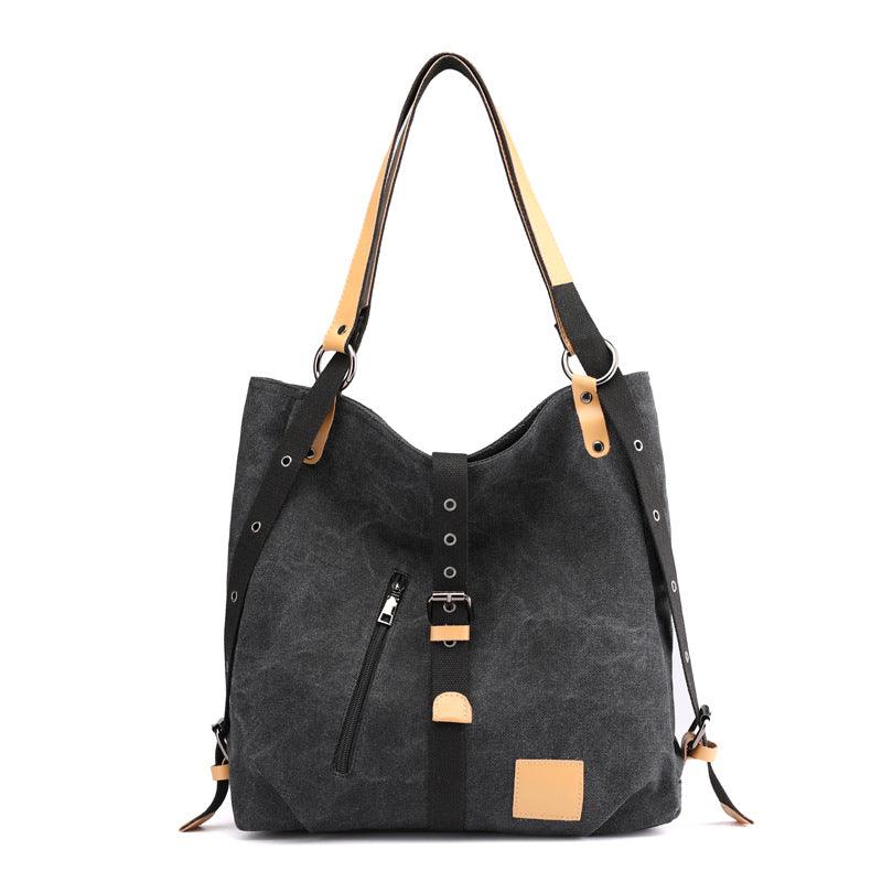 women's large canvas shoulder bag, view 7 - MRSLM