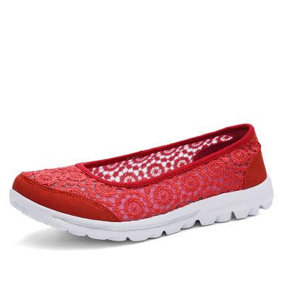 Old Beijing cloth shoes female one pedal - MRSLM