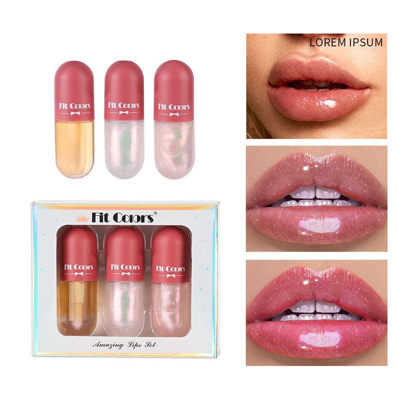 Day Night Instant Volume Lip Plumper Oil Clear Lasting Nourishing Repairing Reduce Lip Fine Line Care Lip Beauty Cosmetic - MRSLM