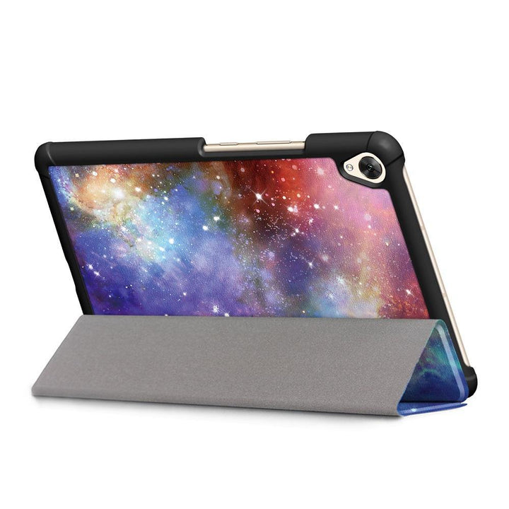 Tri Fold Ultra Slim Case Cover For 8.4 Inch Huawei Mediapad M6 Tablet - MRSLM