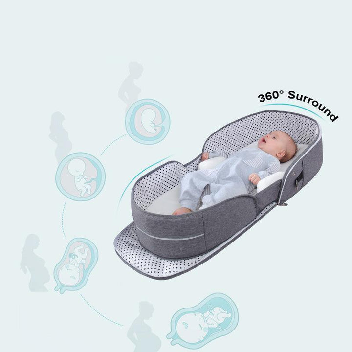 Portable Removable Folding Crib Baby Bed Mammy Bag - MRSLM